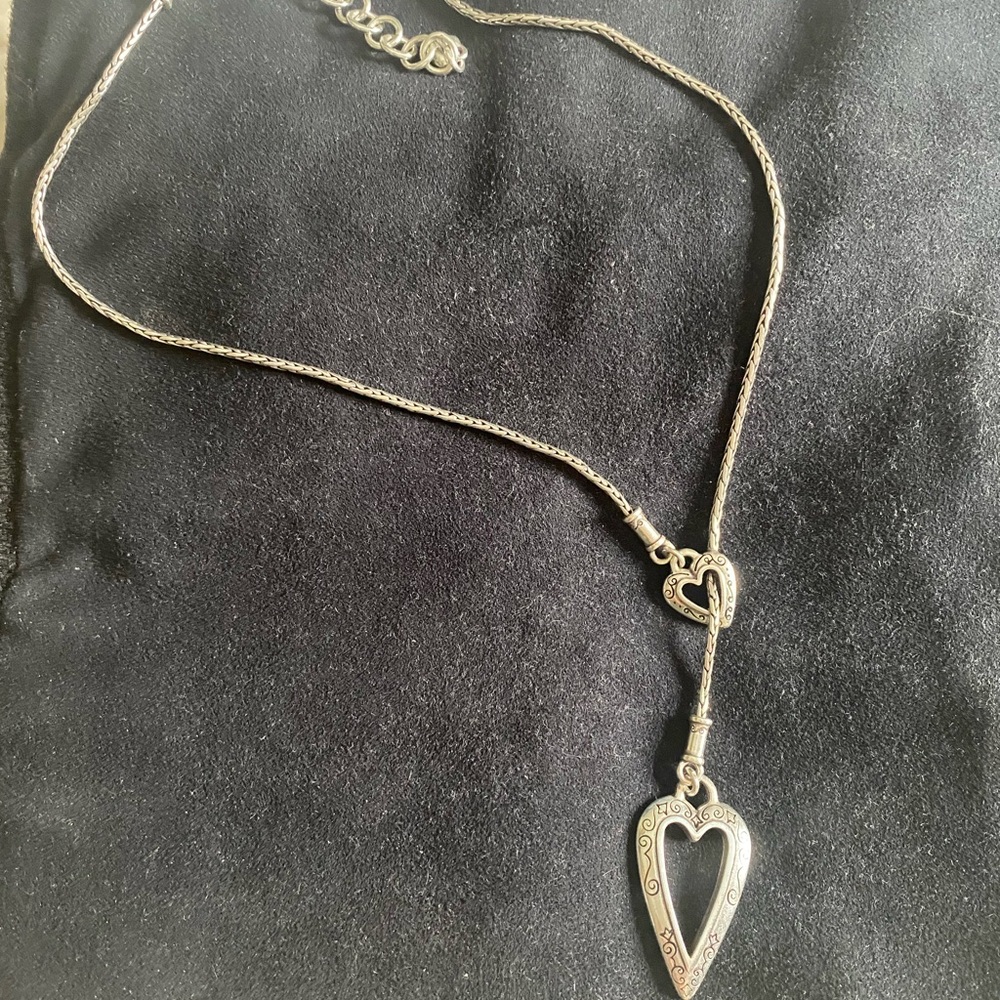 Brighton Silver Heart Pendant Necklace